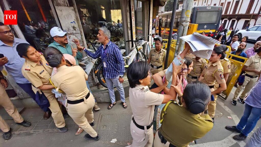 92 detained for SIR protest bid, released after hours | Pune News