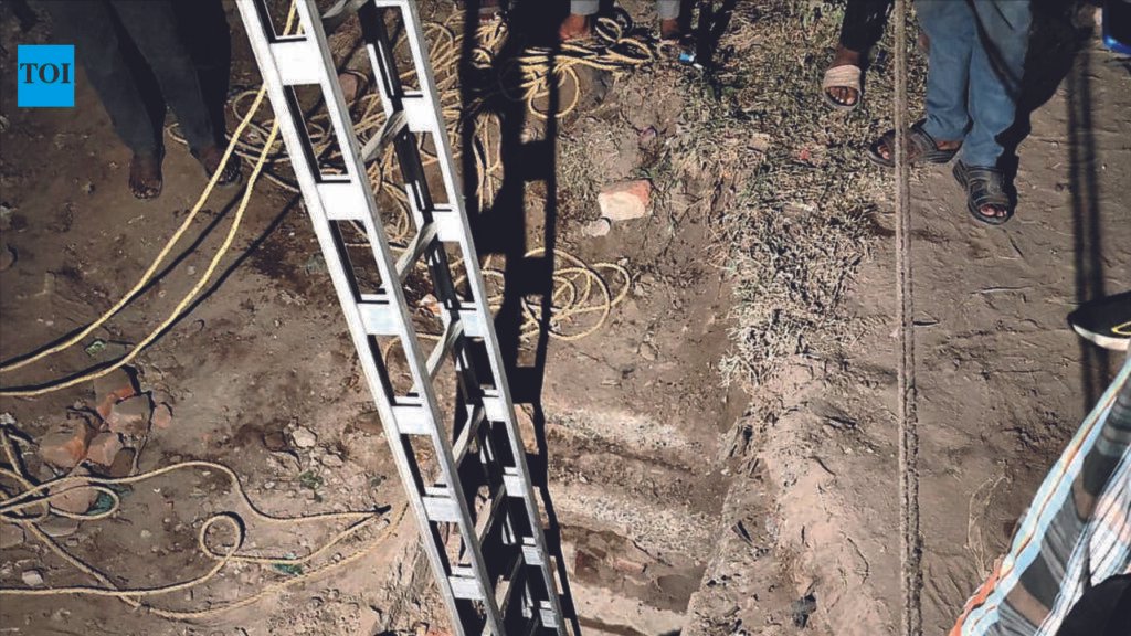 Ahmedabad: Blind 9-year-old girl falls into open sewer | Ahmedabad News