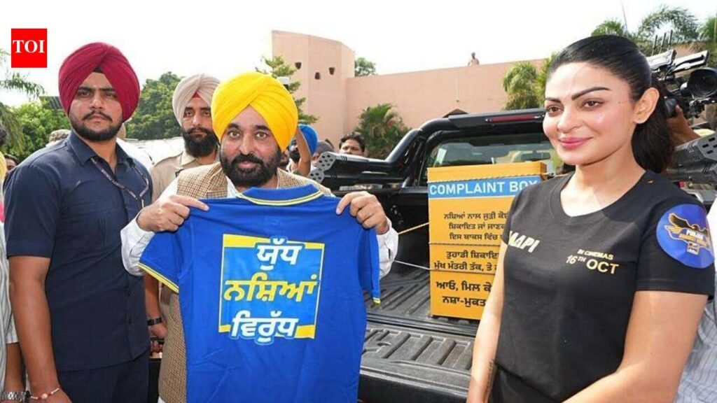 CM Mann flags off anti-drug bike rally from Chappar Chiri | Chandigarh News
