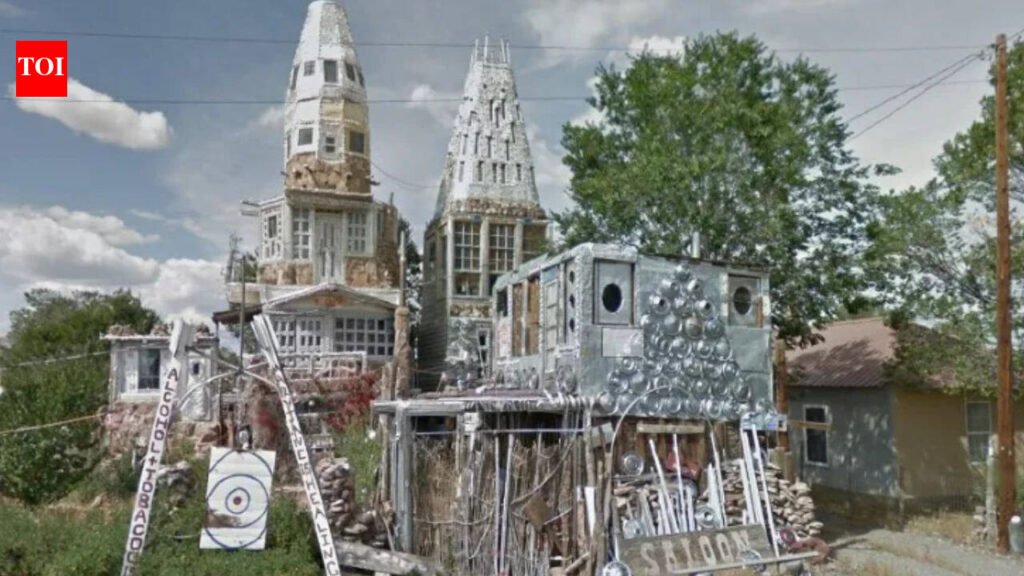 Colorado veteran Cano Espinoza began covering his home with discarded hubcaps, cans, screen doors and scrap metal in 1980; more than four decades later, Cano’s Castle remains a well-known roadside attraction in Antonito