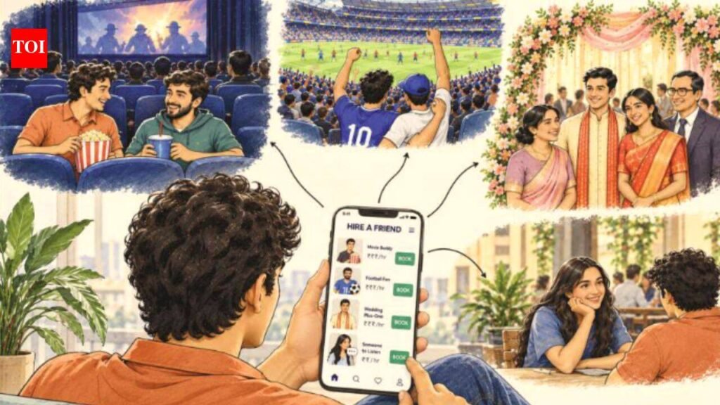 A friend in need is now a friend you can hire | Bengaluru News