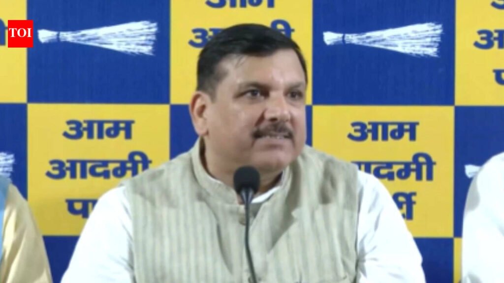 ‘If protest failed, why detain over 6,000?’: AAP hits back at BJP over anti-CEC protest in Delhi | Delhi News