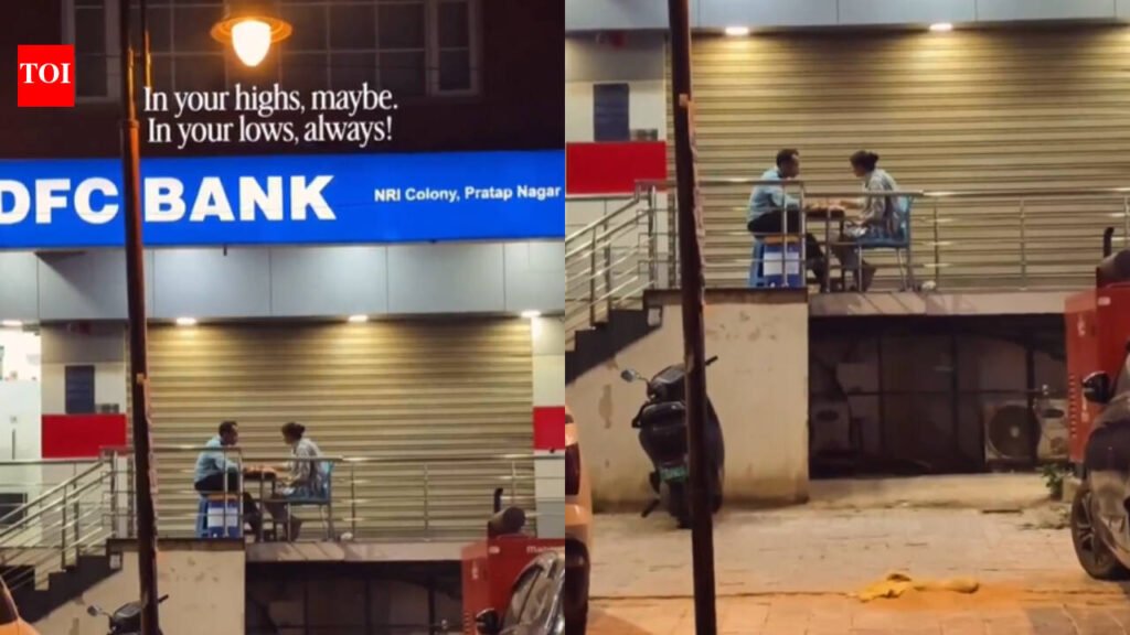 ‘Some bonds… are written in heaven’: Wife brings dinner to husband on night duty; the simple moment wins hearts – internet says ‘saath dene wali honi chahiye’ |