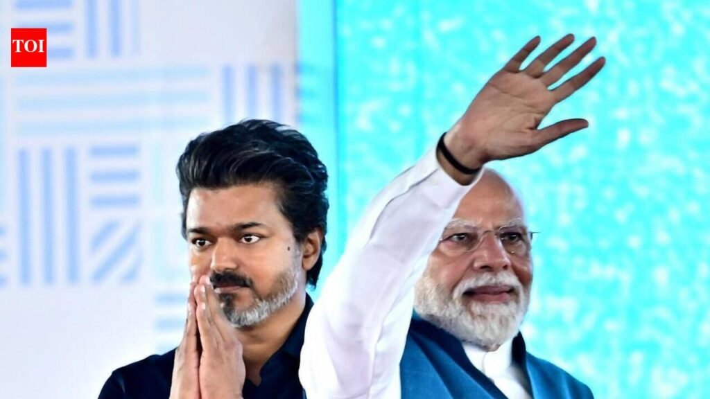 Hey Rahul, hello Modi: Vijay’s balancing act | Chennai News
