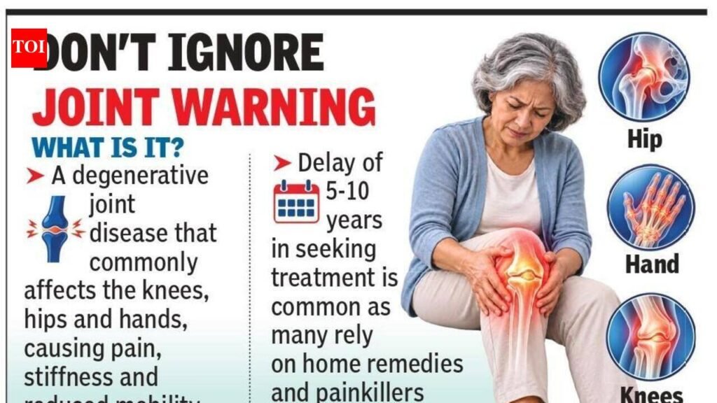 ‘Don’t try to rub osteoarthritis away with oil’ | Lucknow News