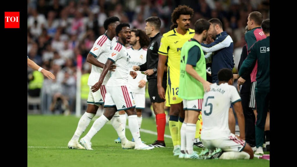 Real Madrid forward Vinícius Júnior issues apology after red card for hair pull ahead of El Clasico: What happens next | Football News