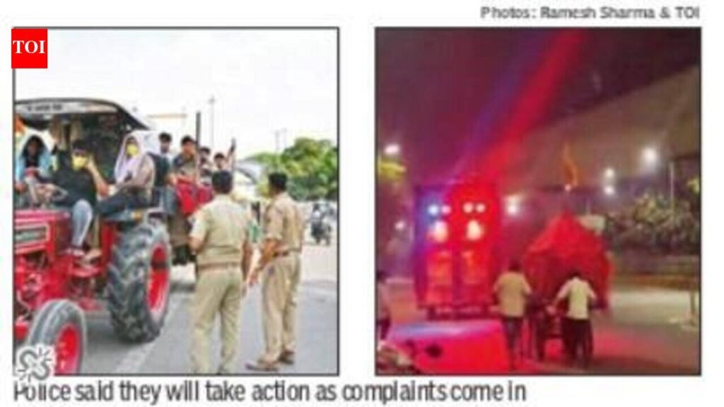 Festive beats, sleepless nights: DJ noise rattles NCR homes till 3am | Noida News