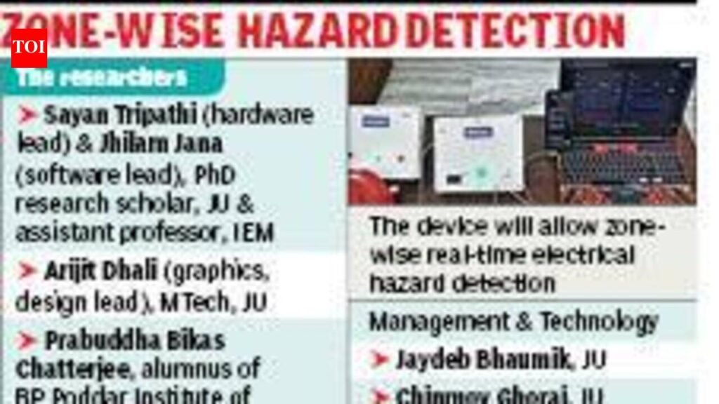 Six Kolkata Scientists Get Patent From Centre For Electrical Leak-Check device | Kolkata News