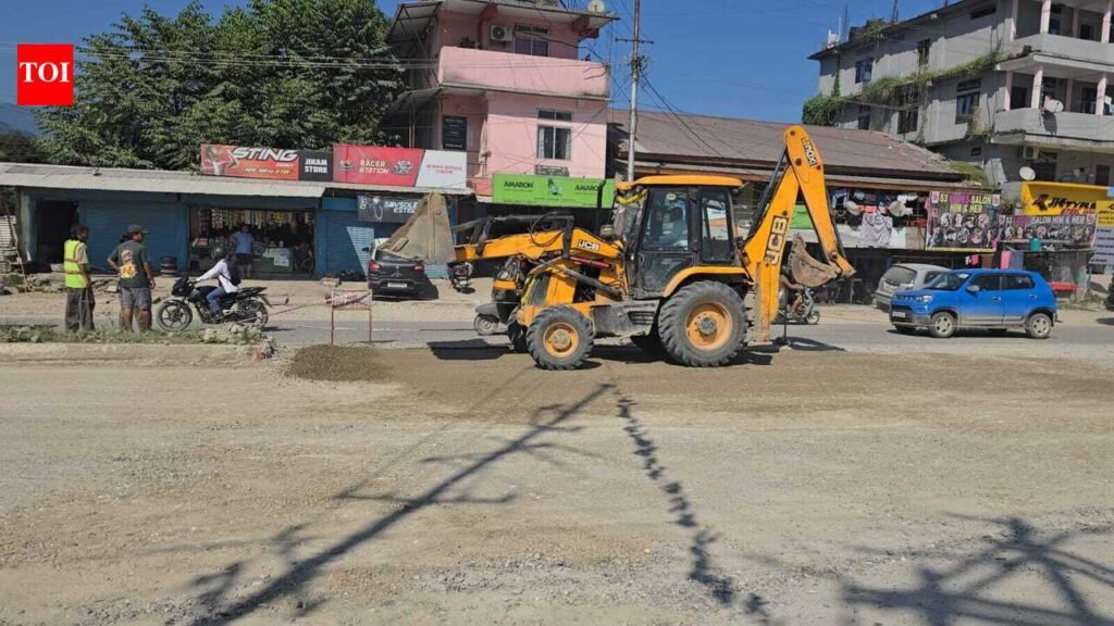 Temporary repairs underway on dilapidated Arunachal highway: PWD | Guwahati News
