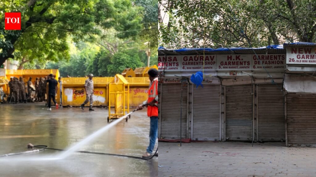 Jantar Mantar loses protest tag: Small businesses fear losses as footfall dries up | Delhi News