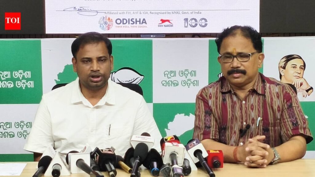BJD, BJP spar over HI notice to Odisha hockey association | Bhubaneswar News