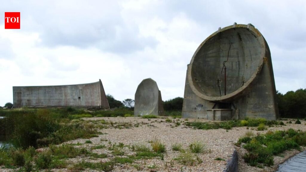 UK’s concrete ‘sound mirrors’ were built after World War 1 to catch bombers; they were abandoned in 1939 because…