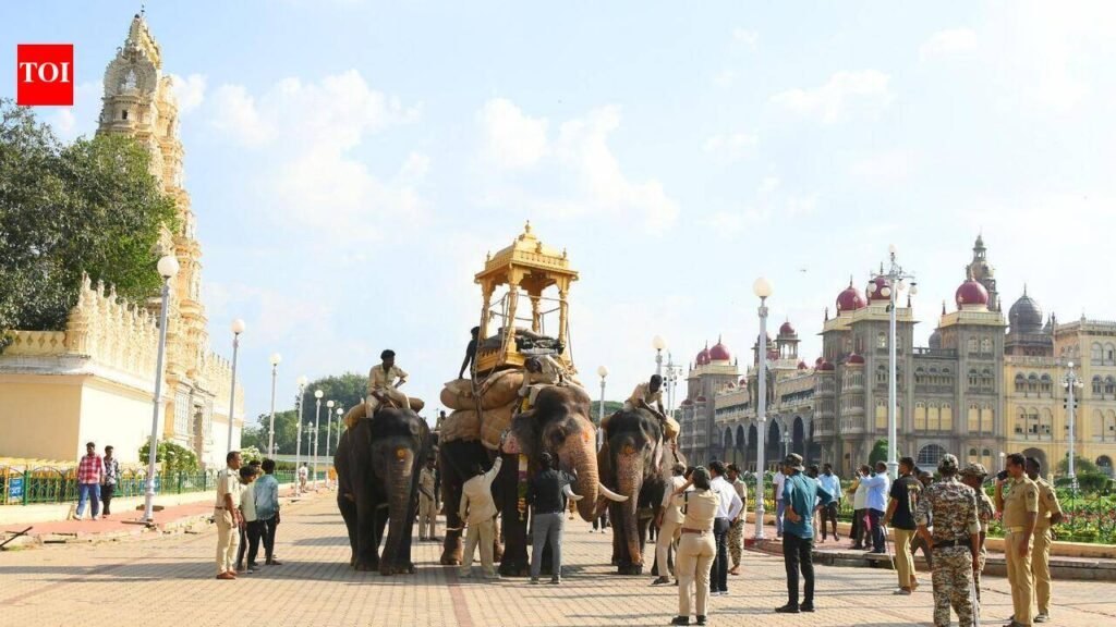 Foresters to select howdah elephant this week | Mysuru News