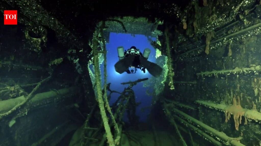 Divers recovered a bell, signal light and binoculars from Titanic’s sister ship after more than a century underwater | World News