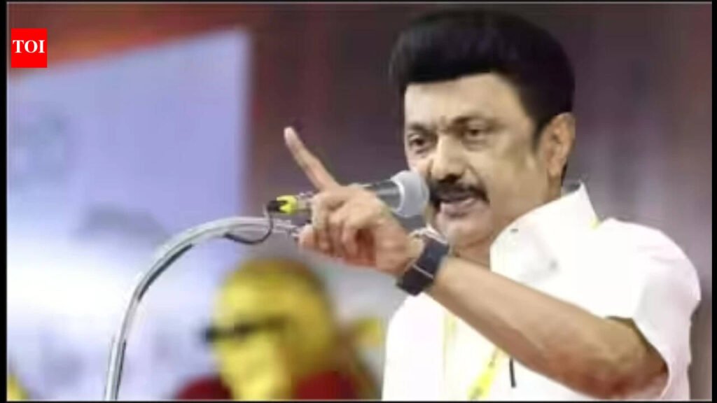 ‘Tamil Nadu is trapped in the hands of a foolish bunch’: TN has become number one state in inflation after Vijay’s TVK came to power, Stalin says | Coimbatore News