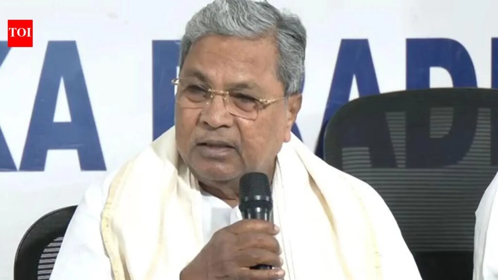 ‘This is not a sting op’: Siddaramaiah moves court, son calls video a ‘conspiracy’ | Bengaluru News