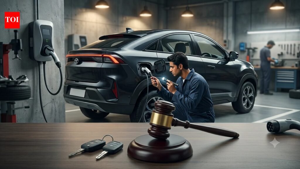 New Tata Curvv EV had a faulty charging port at delivery; buyer to get Rs 1.1 lakh and free repairs