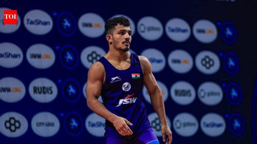 Vishvajit Ramchandra: Historic medal for India! Wrestler Vishvajit More clinches first-ever Greco-Roman silver at U23 Worlds | More sports News