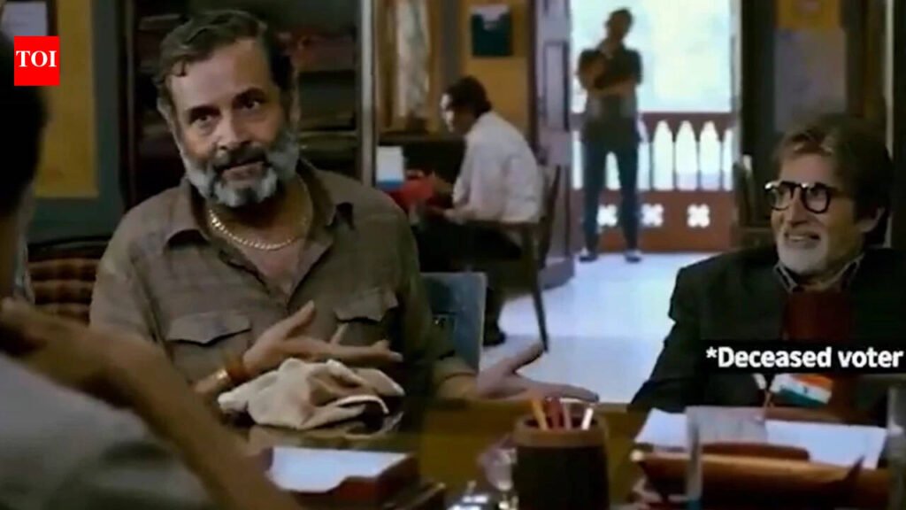 ‘SIR explain’: Smriti Irani turns Amitabh Bachchan movie scene into Rahul Gandhi jibe | India News