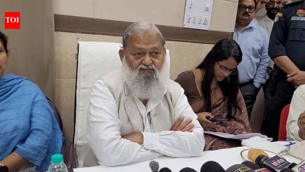 ‘Unidentified forces’ trying to destabilise country, claims Vij | Chandigarh News