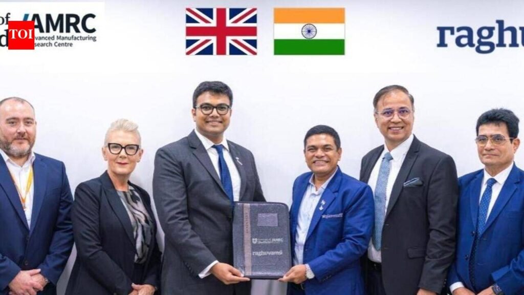 Raghu Vamsi Group to partner University of Sheffield’s AMRC for super alloys facility in Telangana | Hyderabad News
