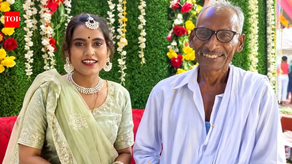 Love, reels and a 45-year age gap: UP man, 75, gets engaged to 30-year-old influencer | Kanpur News