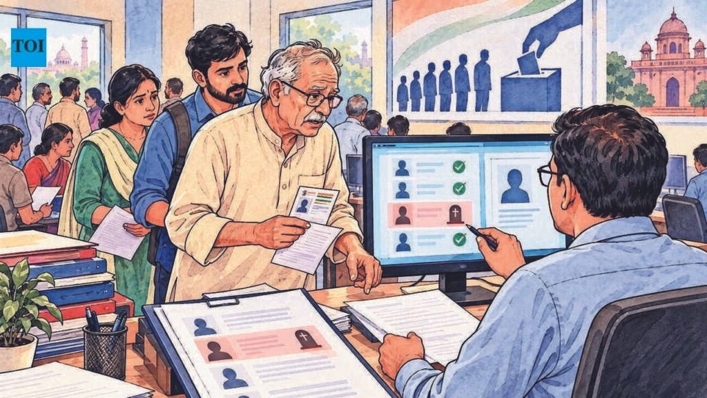 Camps to enrol voters in Ghaziabad, which saw 20% deletion in SIR | Noida News