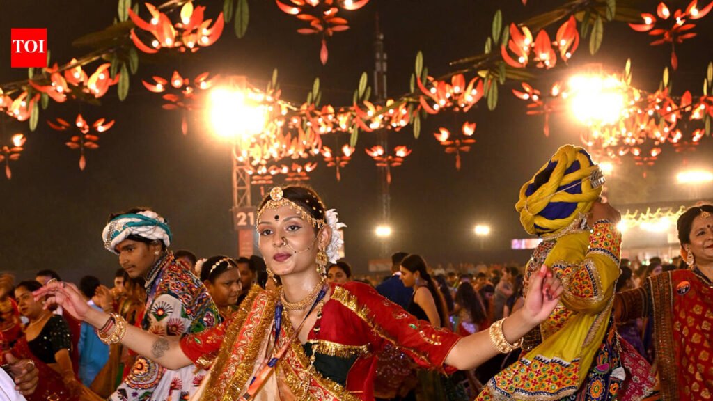 AMC seals Gota plot over garba event dues | Ahmedabad News