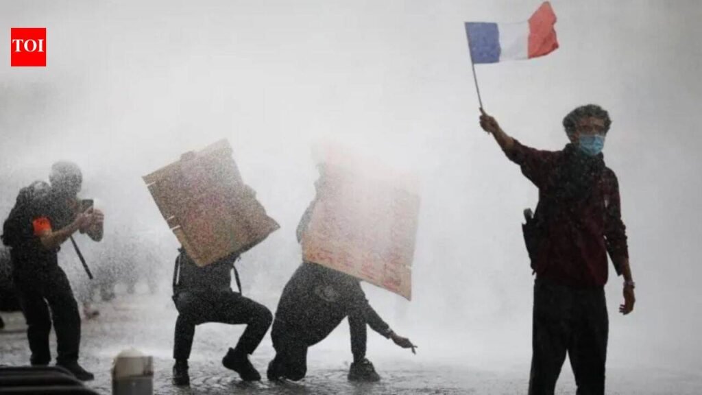 France protests flare as PM accuses radical left of exploiting unrest ahead of elections