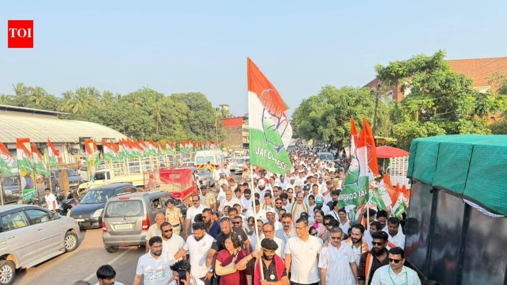Fear of retribution Congress’ biggest hurdle as yatra enters BJP strongholds | Goa News