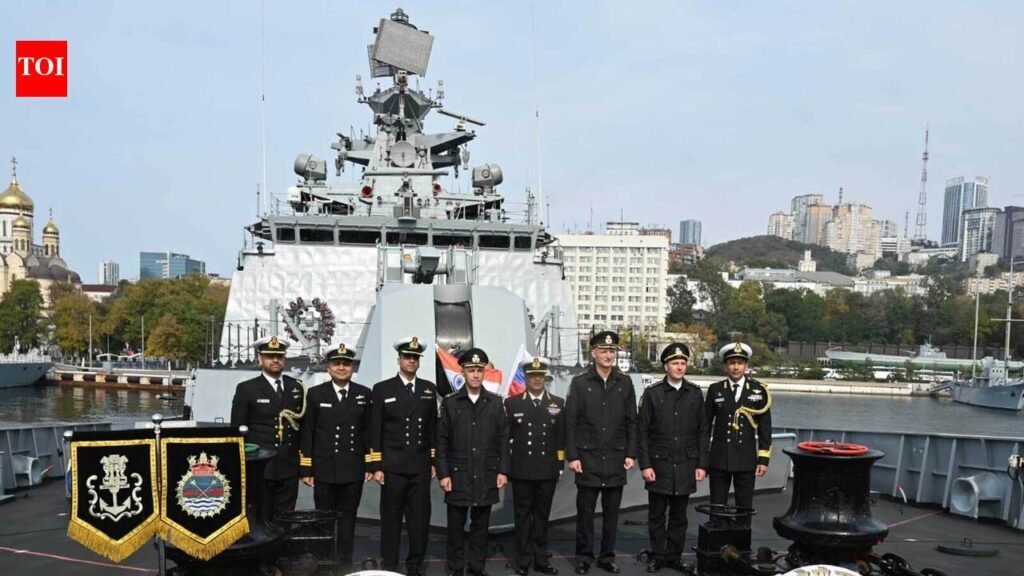India and Russia begin naval wargame INDRA in Russian waters
