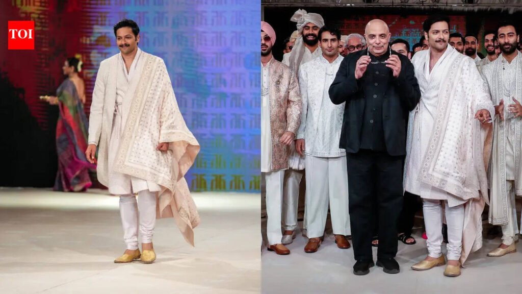 Ali Fazal brings royal groom energy to the ramp for Tarun Tahiliani