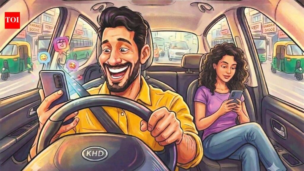 Eyes on the road, not the phone. Please! | Delhi News
