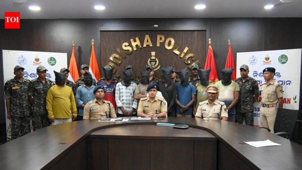 Nine persons arrested for cultivating ganja | Bhubaneswar News