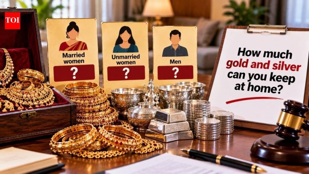How much gold and silver can you keep at home without tax trouble? 500g for married women, 250g for unmarried women and 100g for men and why they are not tax-free limits