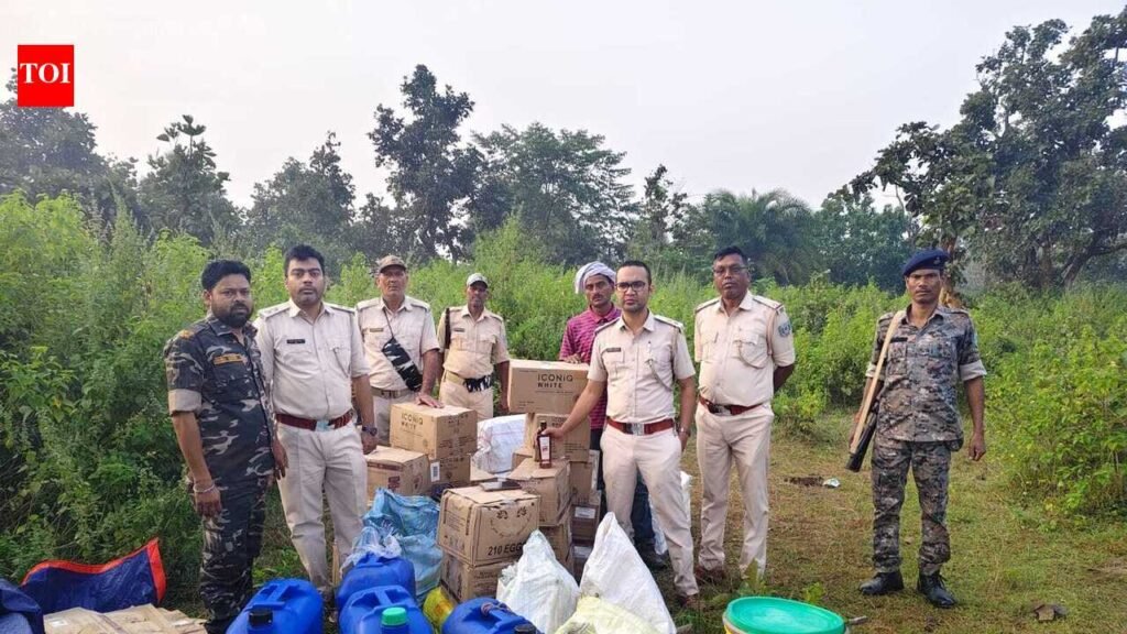 Illicit liquor factory busted in Deoghar, 2 arrested | Ranchi News