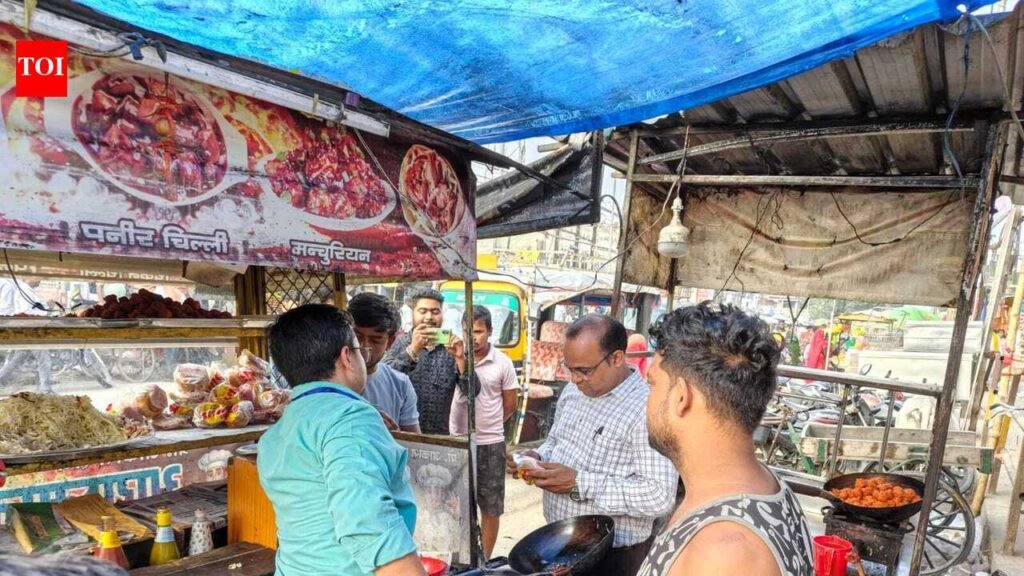 Expired buns, poor-quality noodles and sweets destroyed in Palamu | Ranchi News