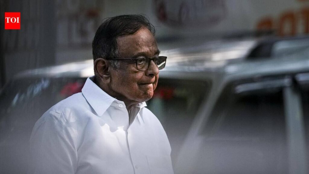 Chidambaram slams ECI over SIR, seeks surcharge on CEC | Chennai News