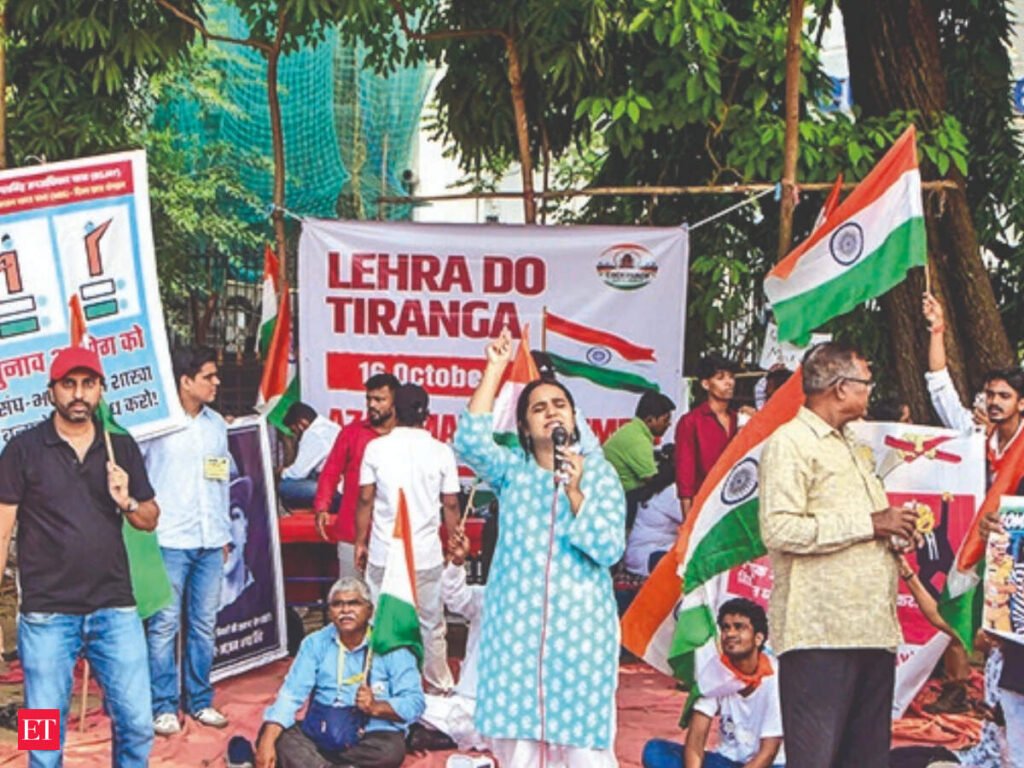 Cockroach Janta Party: Cockroach Janta Party’s Mumbai protest sees lukewarm response