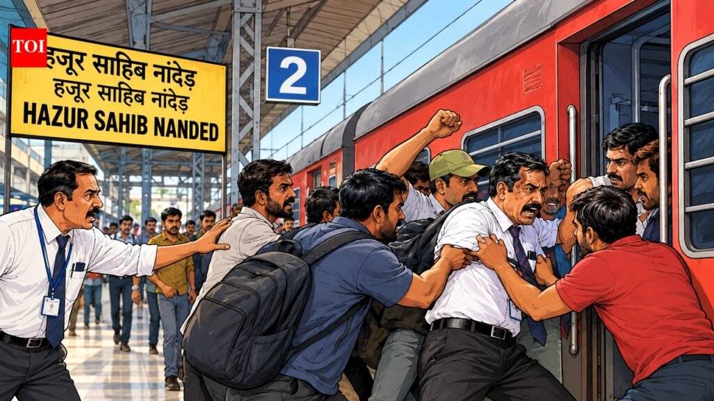 Ruckus at Kandivli railway station in Mumbai as ticketless woman tries to flee to evade chief ticket inspector and her clothes get ‘torn’ | Mumbai News