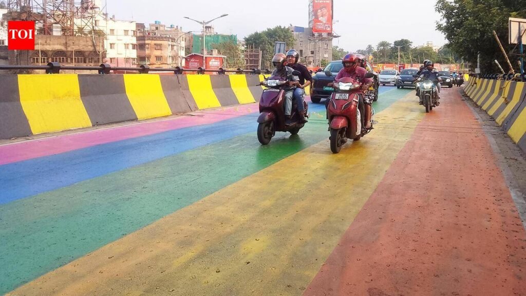 IIT expert roped in to assess flyover paint risk | Kolkata News