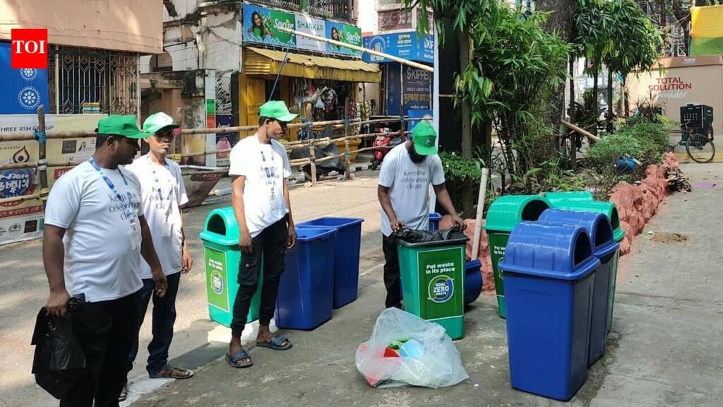 Clubs, civic bodies launch zero-waste Durga Puja | Kolkata News