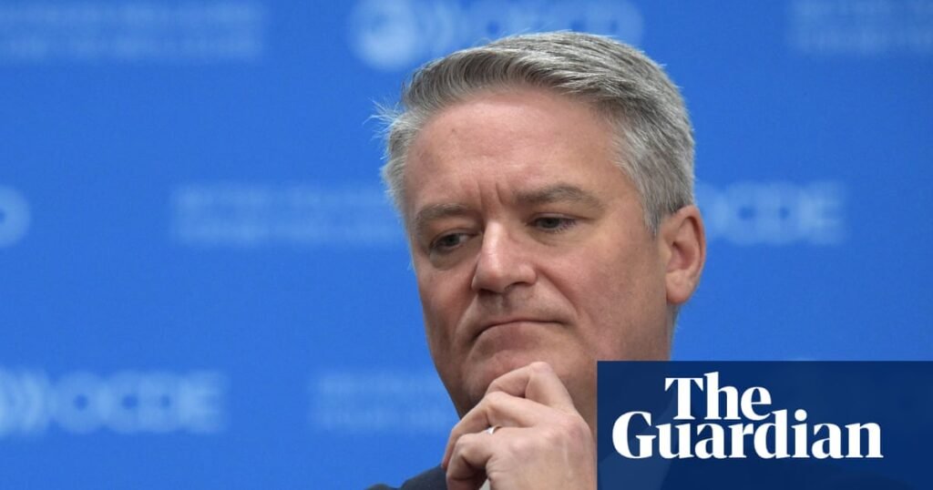 Mimicking populists will not ease cost of living or boost productivity, Mathias Cormann warns | Cost of living crisis