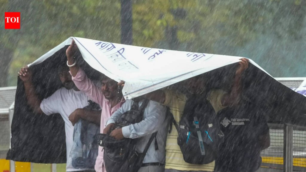 Weather tomorrow: Very heavy rain likely in Tamil Nadu, Puducherry; Delhi to remain dry as thunderstorms, gusty winds lash south India | Delhi News