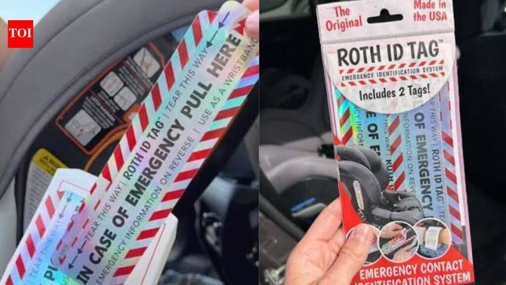 Her sister died in a 47-car pile-up and the surviving children reached hospital unidentified; she turned the tragedy into a car-seat ID tag that becomes an emergency wristband