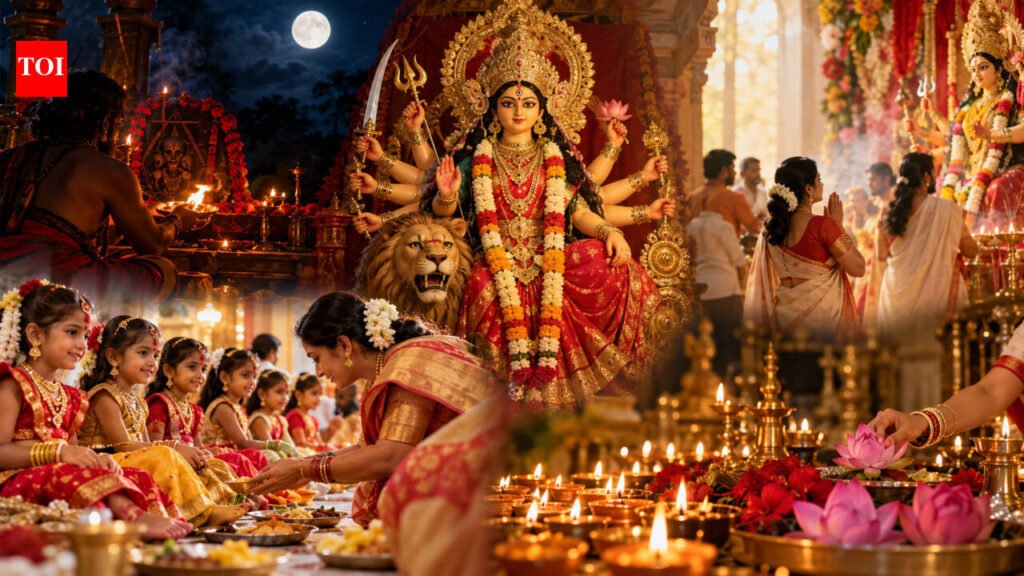 Durga Ashtami 2026: The tantra night of 18 october and three dates for kanya pujan