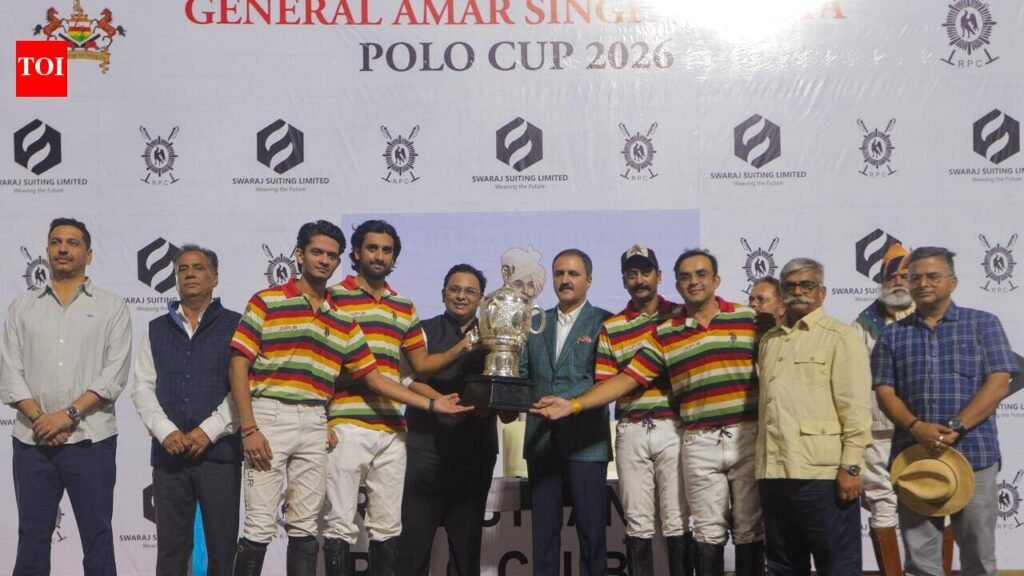 Akshai Malik shines in the Swaraj Exhibition polo match as Team Jaipur beat Team RPC 4-2 | Jaipur News