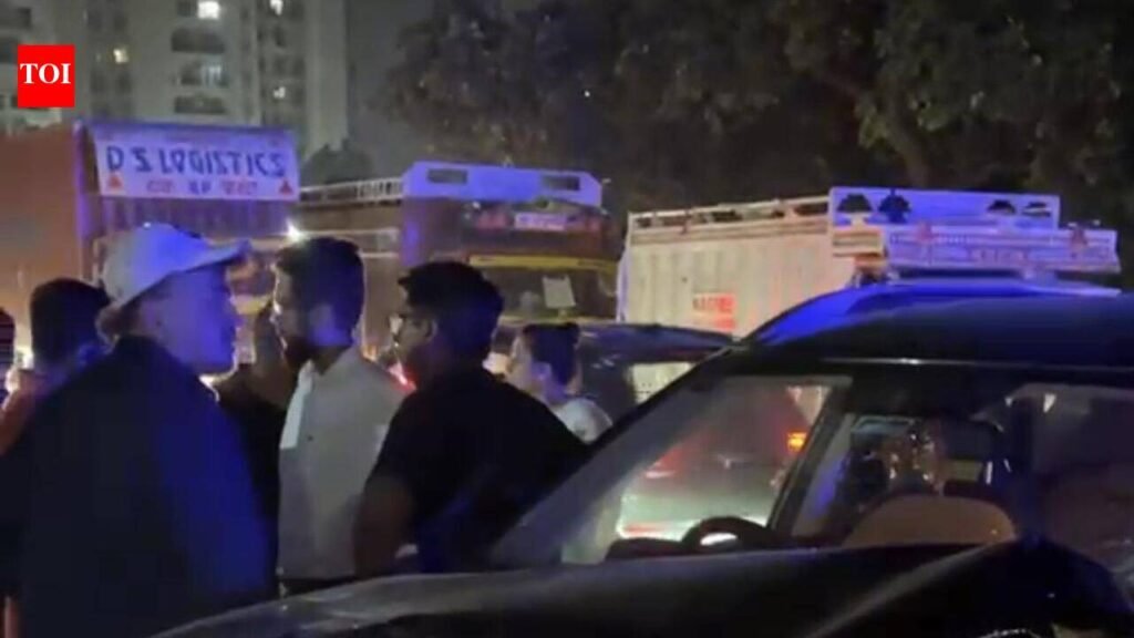 Scorpio rams car in Gurgaon, its driver grabs woman by neck, pulls her T-shirt | Gurgaon News