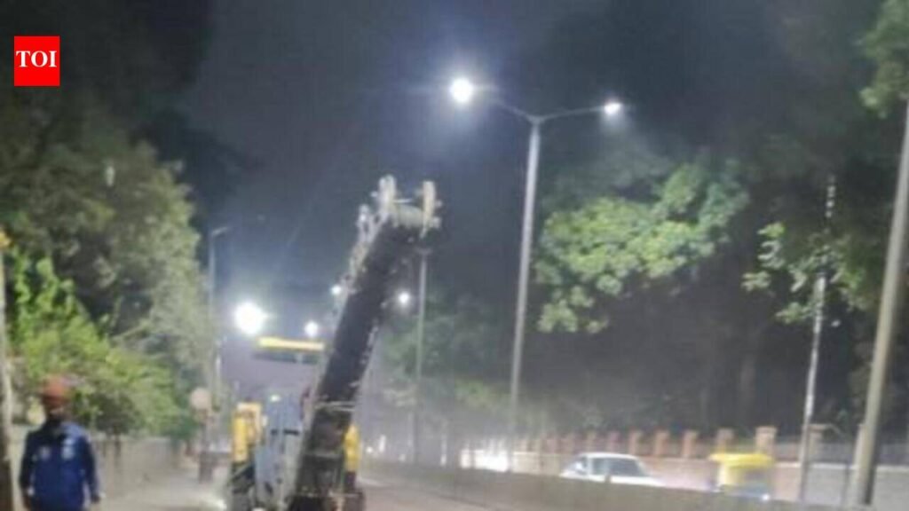 Days after jet-patching potholes, Central Corporation to resurface Marigowda Road in Bengaluru | Bengaluru News