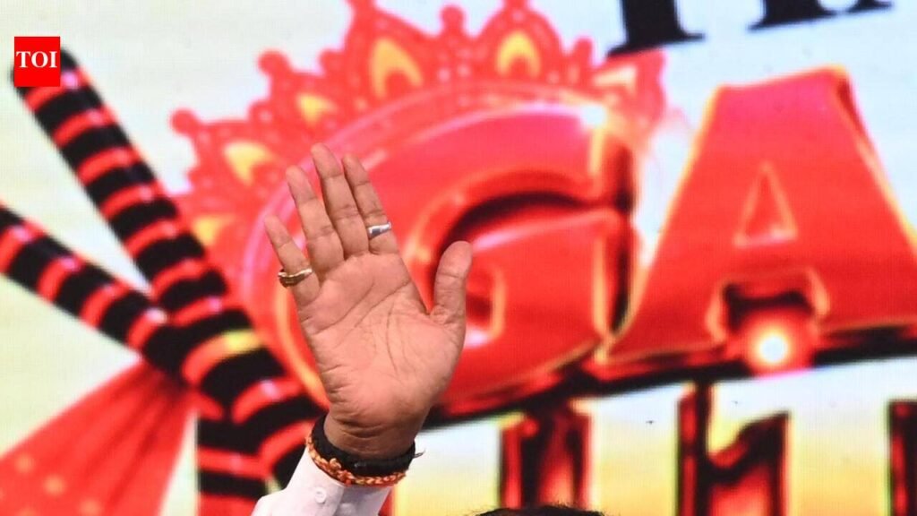 Maurya’s mantra at garba: Smile & celebrate | Lucknow News
